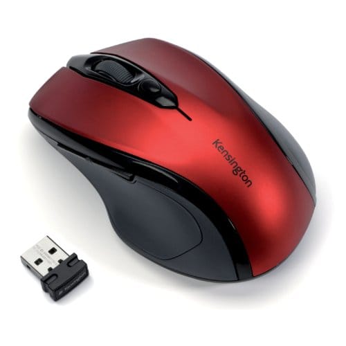Muis kensington pro fit draadloos rood