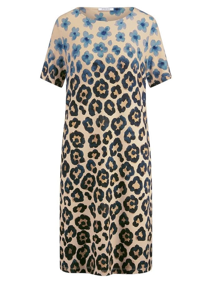 Jersey jurk Van Peter Hahn multicolour