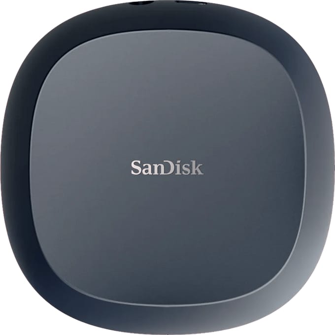 SANDISK Desk Drive SSD - 4TB - Grijs - External hard drive SSD - USB 3.2 Gen 2
