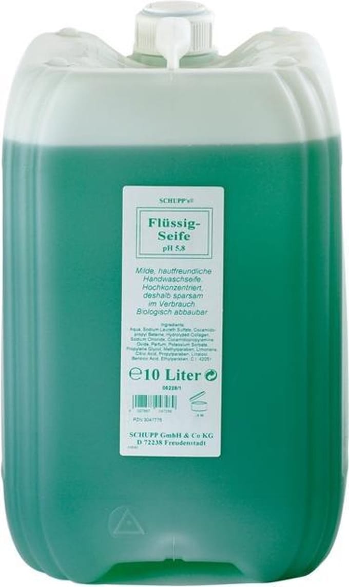 Schupp vloeibare zeep pH 5,8 - 10 liter