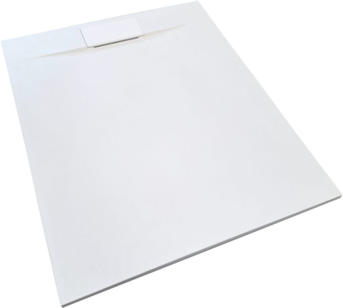 LINEA UNO - Berka 120x100 cm - Mat wit - Douchebak - - 991215