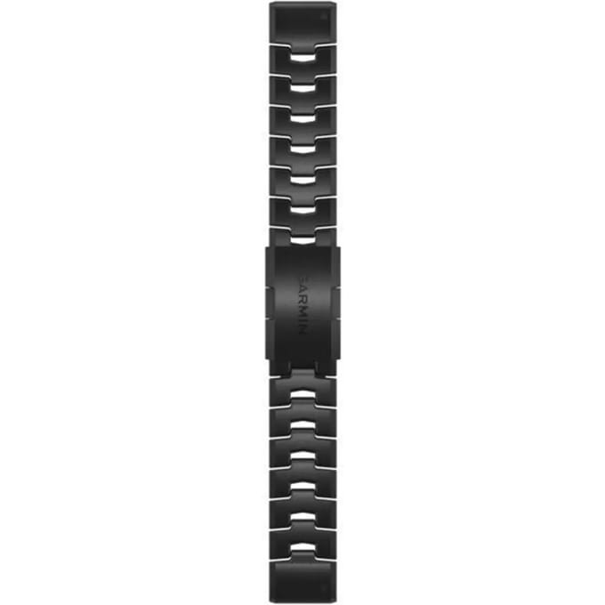 Garmin Quick Release Titanium Horlogebandje - 22mm Polsbandje - Wearablebandje - Carbon Grey DLC