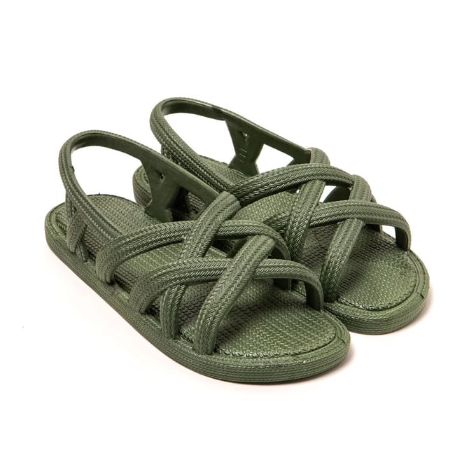 Brasileras Sandalen Damen-Legergroen-37