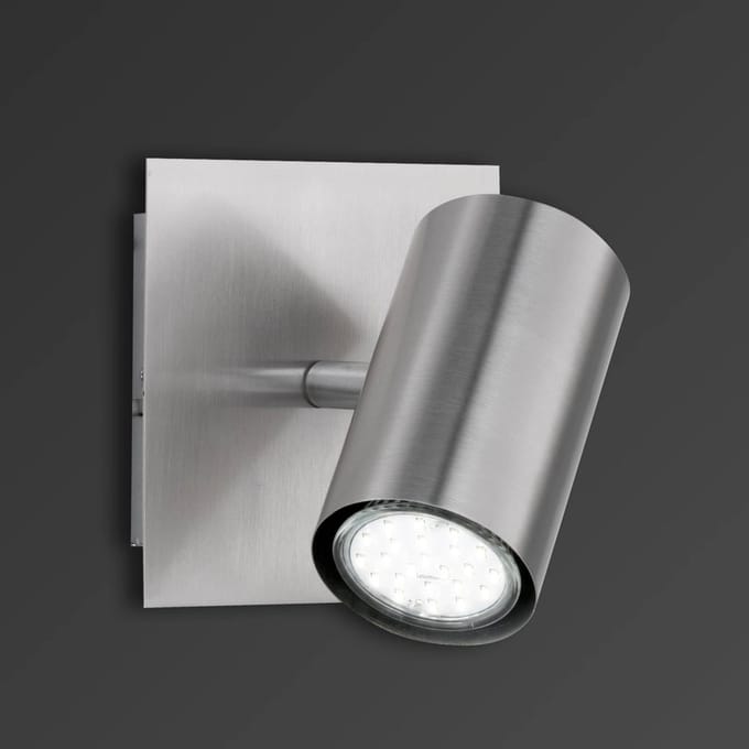Trio Lighting Wandspot Dora met verstelbare spot - mat nikkel