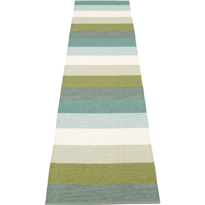 Pappelina - Molly vloerkleed - bos - 70 x 300 cm - groen