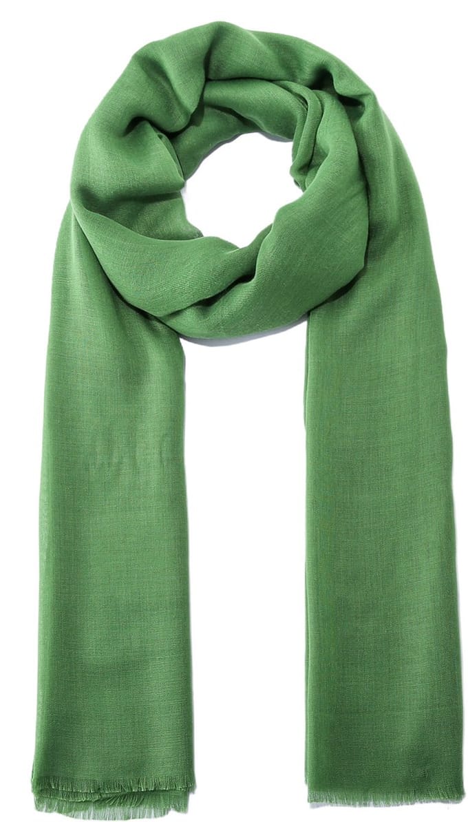 Emilie scarves - sjaal - groen - basic sjaal - omslagdoek - lang - 200X90CM - viscose