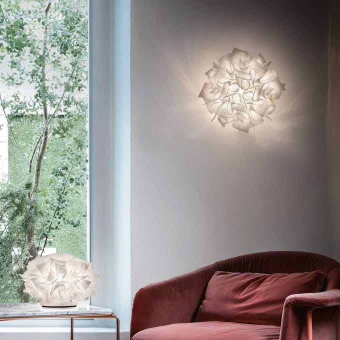 Slamp Veli Couture medium plafondlamp wit Ø53 cm