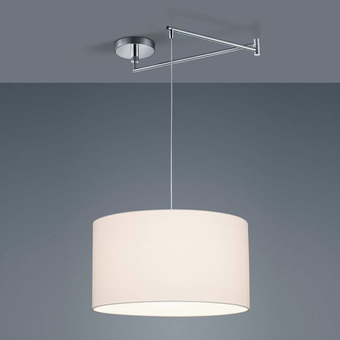Helestra Certo hanglamp cilinder 1-lamp wit