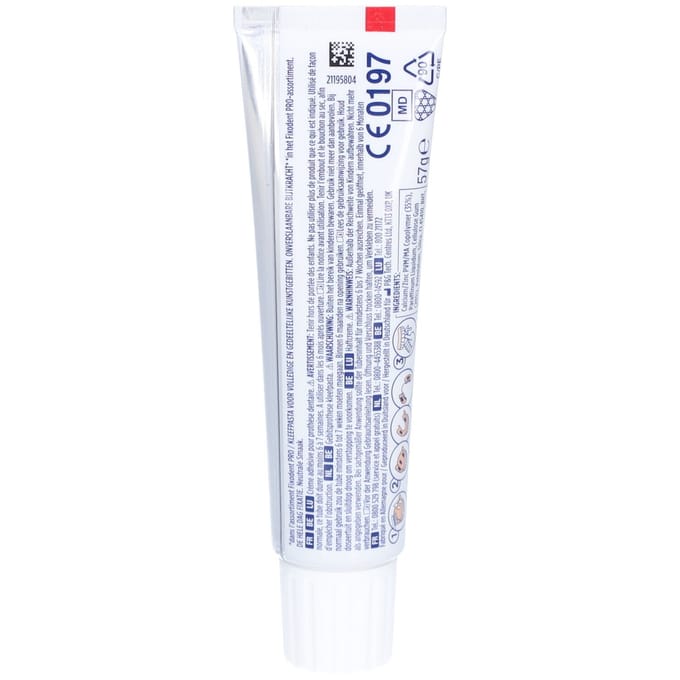 Fixodent Pro Plus Kleefcrème voor Volledige & Gedeeltelijke Prothesen 57 Tandpasta