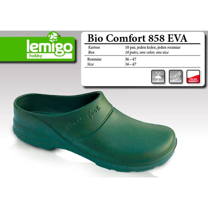 LEMIGO BIO COMFORT SLIPPERS - MAAT 39 - GROEN - 858