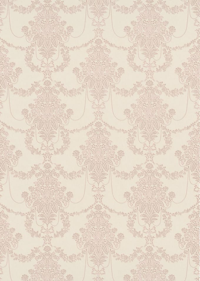 Erismann Vinylbehang 10287-05 - Versailles - Klassiek Roze - 53cm x 10.05m
