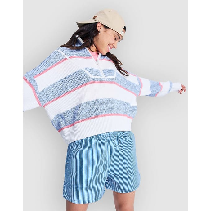Roxy Stay Wavy Korte Jeans Blauw XS Vrouw