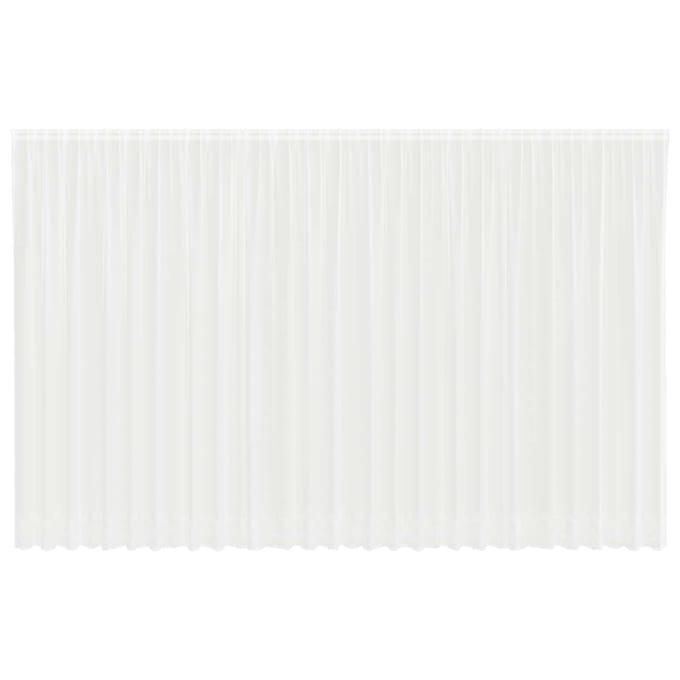 vidaXL Kantgordijn Wit 280 x 750 cm Polyester