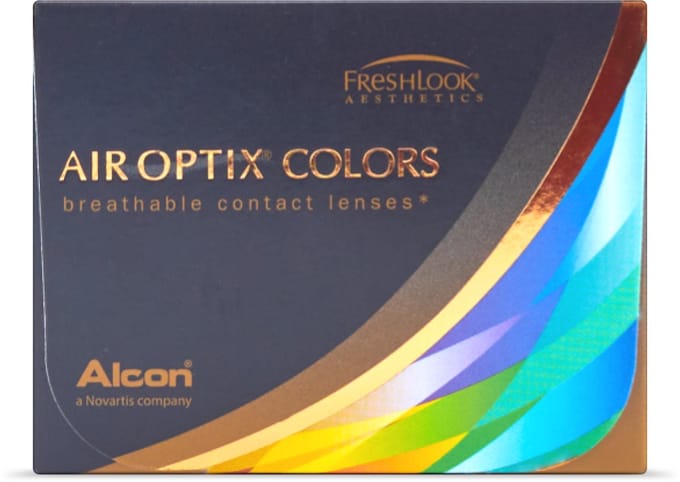 +4,25 - Air Optix® Colors Amethyst - 2 pack - Maandlenzen - Kleurlenzen - Amethyst
