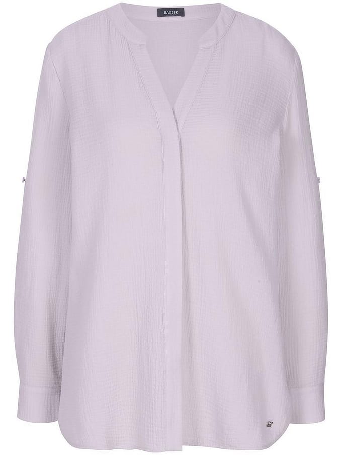 Lange blouse Van BASLER paars