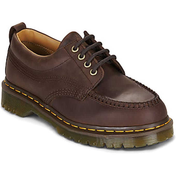 Nette schoenen Dr. Martens LOWELL DARK BROWN CRAZY HORSE