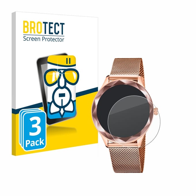 Screenprotector 3 Stuks voor Lotus SMARTIME 50036/1 Beschermglas transparant