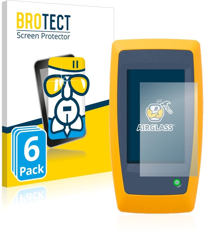Screenprotector 6 Stuks voor Fluke LinkIQ Beschermglas transparant