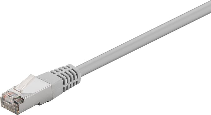 Goobay CAT 5e Patch Cable, F/UTP, grey 2 m
