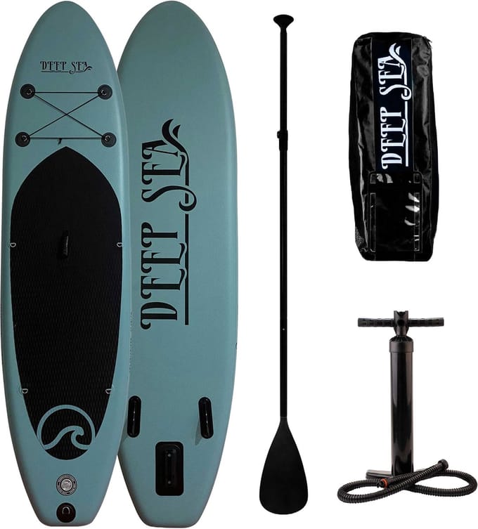 Deep Sea SUP Board Set Pro 300cm, Blauw