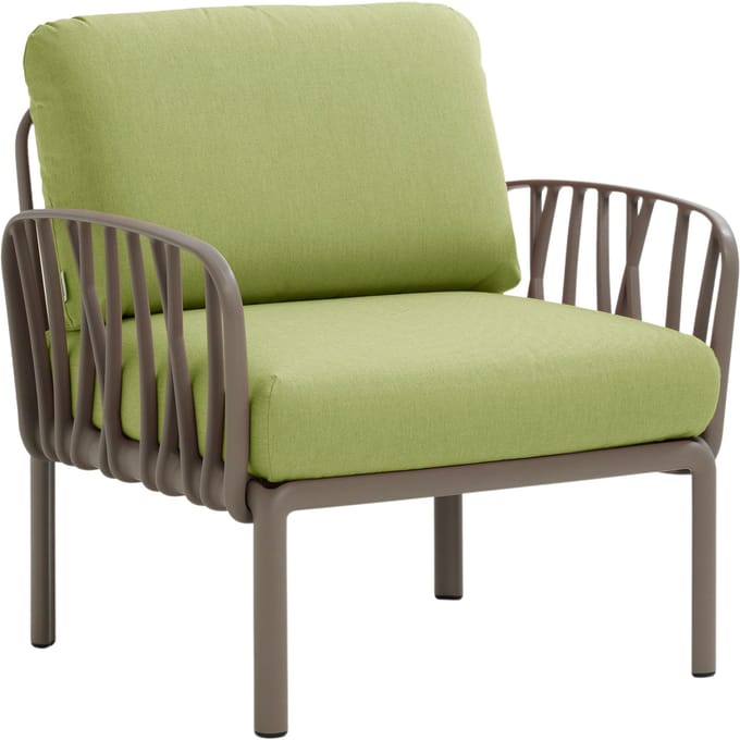Nardi Komodo Fauteuil - tortora - avocado Sunbrella®