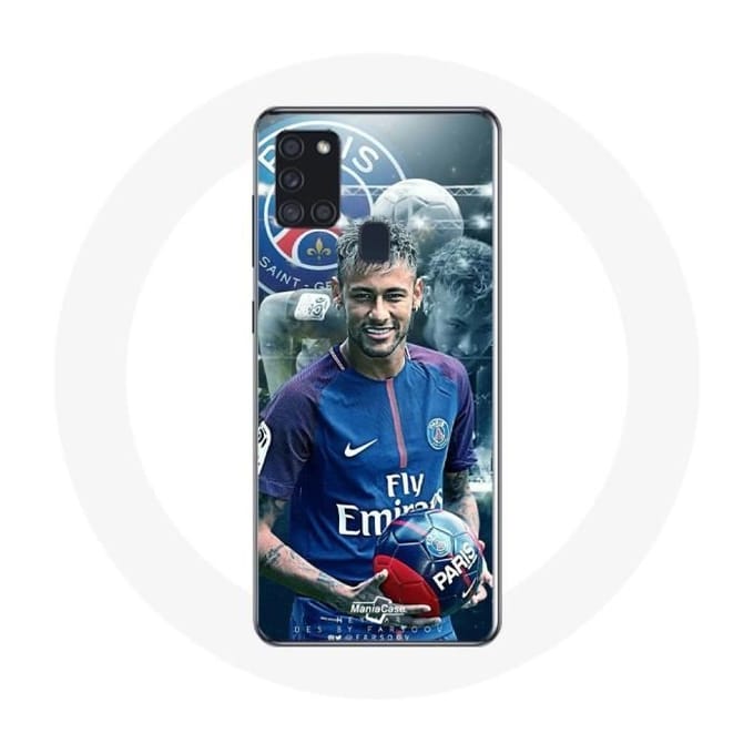 Samsung Galaxy A21S hoesje Neymar Paris Saint Germain PSG