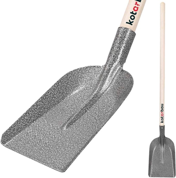 Robuuste kabelgravenschep 270 x 183 mm - Tuinschep voor Bulkgoederen