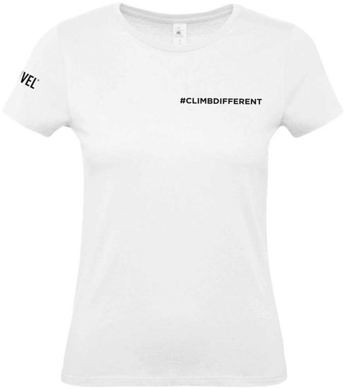 Grivel Climbdifferent T-shirt Met Korte Mouwen Wit S Vrouw