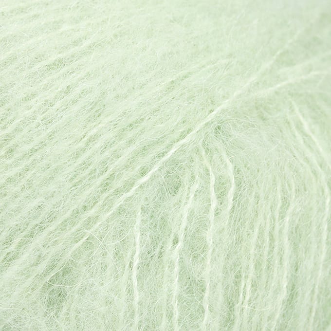 DROPS Brushed Alpaca Silk Uni Colour - 33 pistache ijs - Wol Garen
