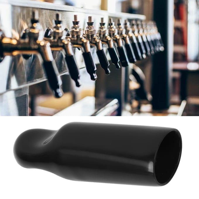 10 Pièces Noir Maison Robinet de Bière Bouchon Protecteur Couvercle Bouchon Accessoire de Production de Bière black