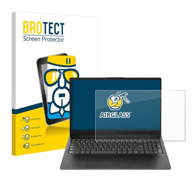 Screenprotector voor Lenovo V15 Gen 4 AMN Beschermglas transparant