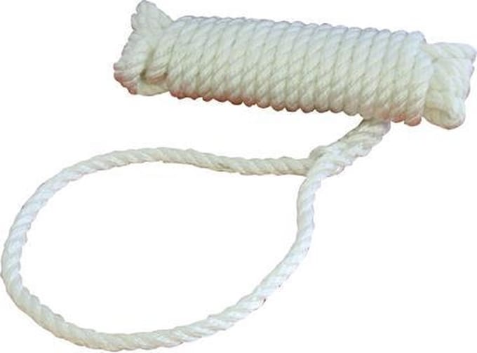 Talamex Superlene Landvast Ø 12 mm 12 meter lang - Wit