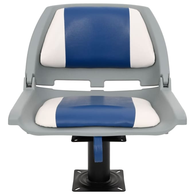 vidaXL - Bootstoel - met - poot - 360° - draaibaar