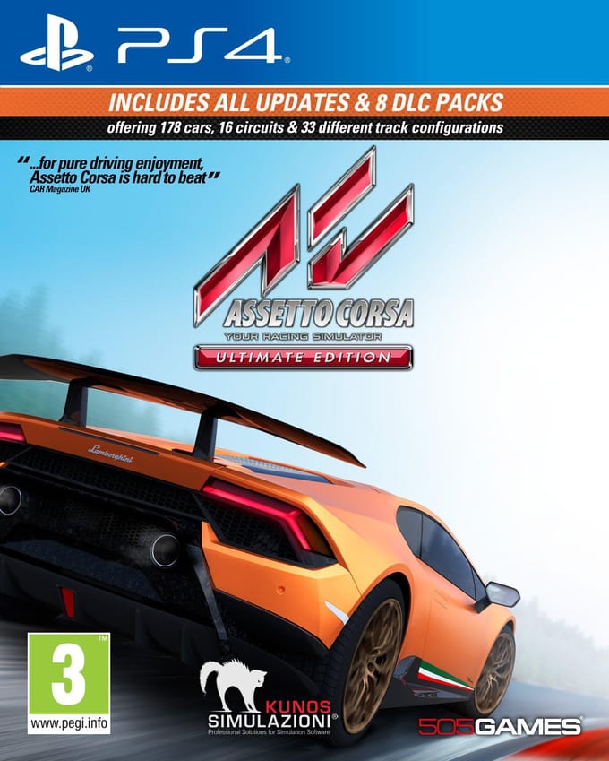 Assetto Corsa (Ultimate Edition) - Sony PlayStation 4 - Racing