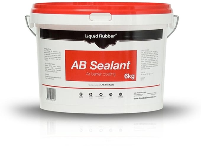 Ab Sealant Liquid Rubber Wit 6Kg