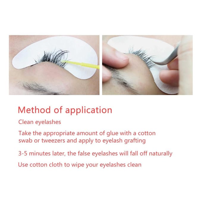 5g Professionele Wimperlijmverwijderaar Wimperverlenging Lijm Oog Make-up Remover Crème white