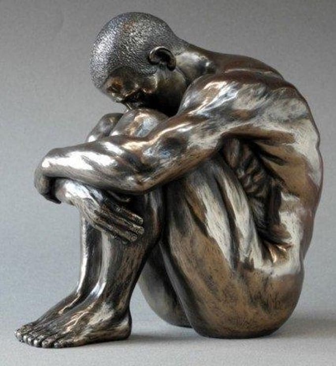 Man - Body Talk - Bronze - 18cm - XL