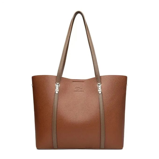 Nivard Handtas Dames - Schoudertas - School - Shopper - Schooltas - Werktas - Khaki