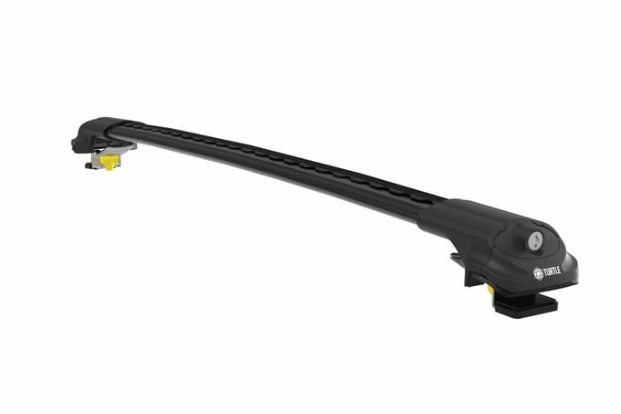 Dakdrager voor Porsche CAYENNE (92A-E2) 2011-2018 Open Dakrailing-Aluminium-Wingbar-Zwart-Merk Turtle