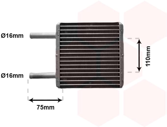 Van Wezel - KACHEL RADIATEUR VOOR OPEL CORSA A 1982-1993 03050580