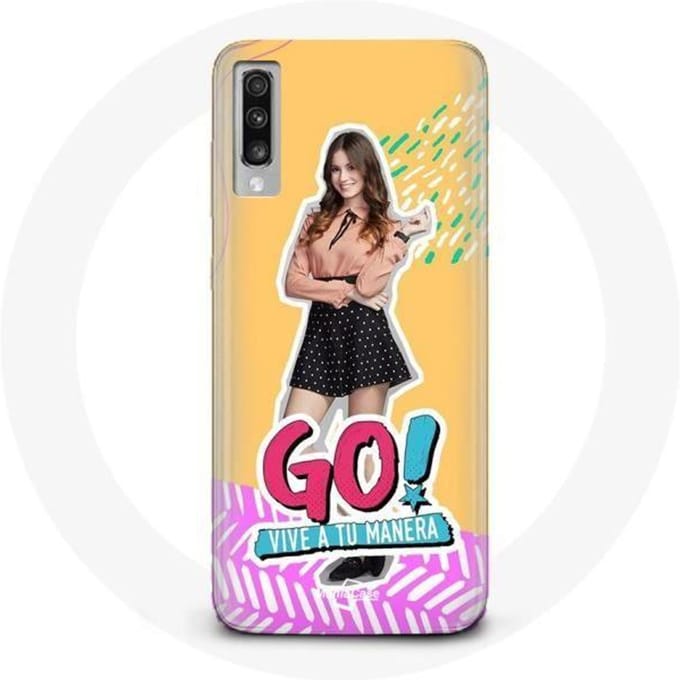 Coque pour Samsung Galaxy A70 Poursuis Tes Rêves Go! Live Your Way Série