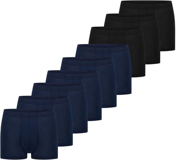 Schiesser Heren retro short / pant 9 pack 95/5 Essentials - Cotton