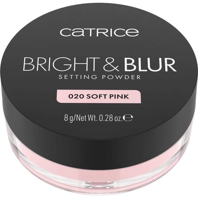 Catrice Bright &amp; Blur Setting Powder 020 Soft Pink 8 g