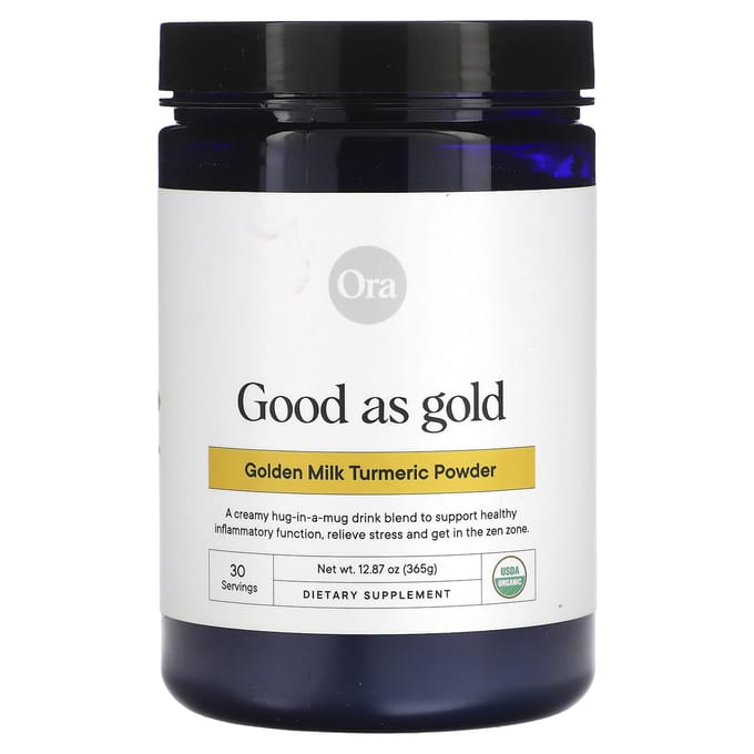 Ora, Good As Gold, Gouden Melk Kurkumapoeder, 12.87 oz (365 gr)