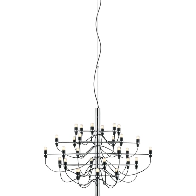 Flos 2097/30 Frosted Bulbs Hanglamp - chroom