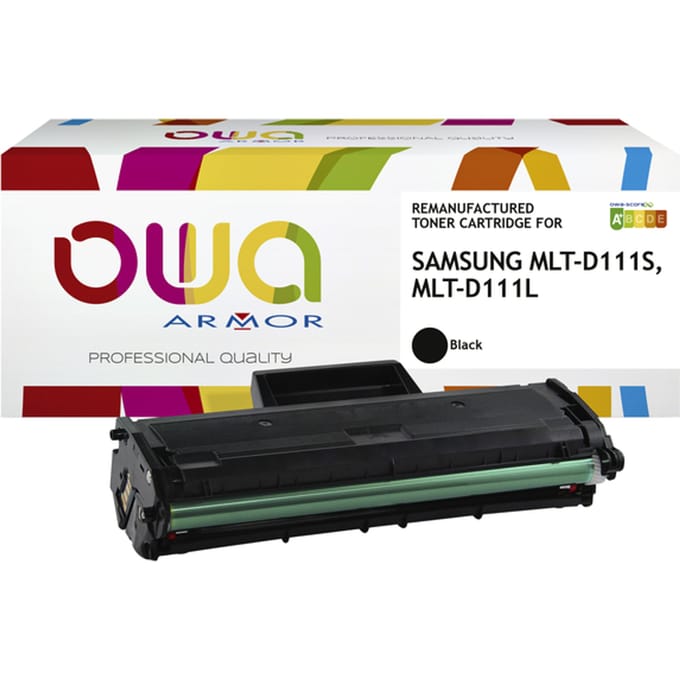 Tonercartridge OWA alternatief tbv Samsung MLT-D111S/D111L zwart