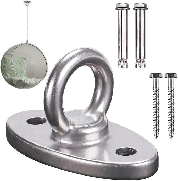 Dailygoody - Heavy Duty Ceiling Hook - Rvs 304 Hanger - Sterke