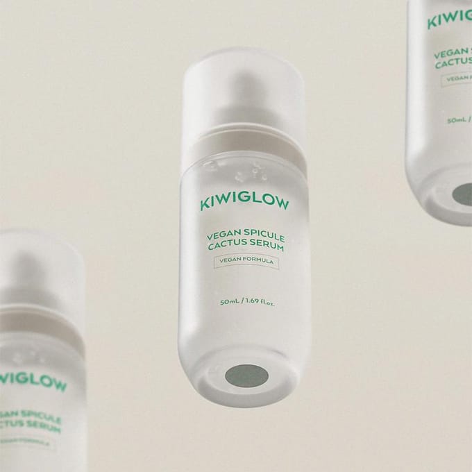 [KIWIGLOW] Vegan Spicule Cactus Serum 50ml white