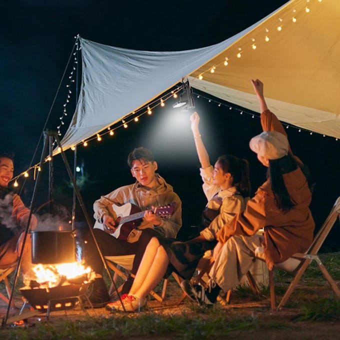 Lampe frontale LED étanche avec affichage de batterie, éclairage d'extérieur, idéal pour un Camping, une pêche ou un chapeau, avec pince à chapeau noir
