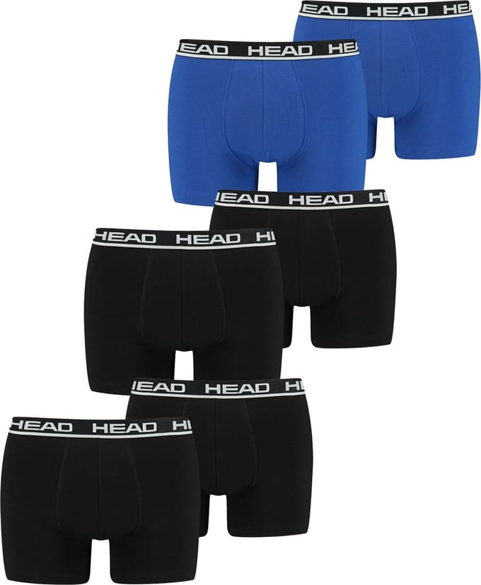 HEAD Heren Boxershorts HEAD BASIC BOXER 6er Pack Veelkleurig S